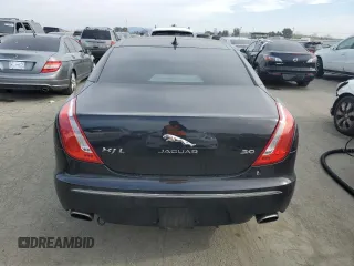 2015 Jaguar XJ with VIN SAJWA2GZ4F8V86379, listed as a Copart auction lot 42624615 with 55,803 mi miles and Salvage Title. Bid and sale history available at carsss.com. Image 6.