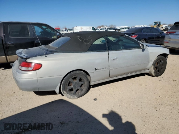 2001 Toyota Solara SE with VIN 2T1FF22P61C423767, listed as a Copart auction lot 42567545 with 227,616 mi miles and Salvage Title. Bid and sale history available at DreamBid. Image 3.