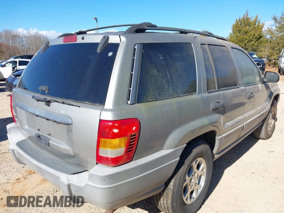 2000 Jeep Grand Cherokee Laredo с VIN 1J4G248S2YC344598, выставлен на аукционе IAAI как лот 41744469 с пробегом 210 953 миль миль и . История ставок и продаж доступна на DreamBid. Изображение 4.