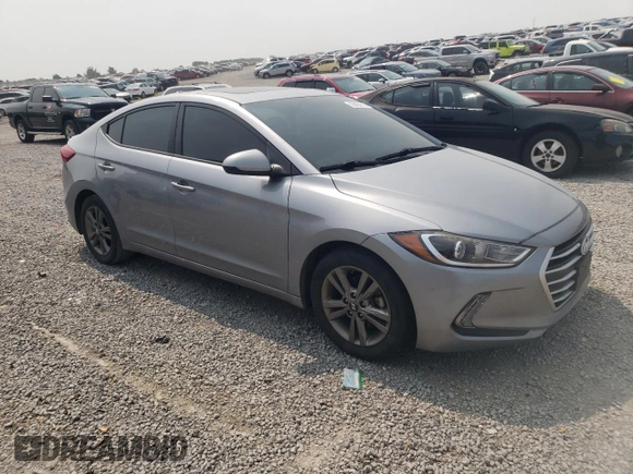 2017 Hyundai Elantra SE with VIN 5NPD84LF6HH156768, listed as a Copart auction lot 59484145 with 152,734 mi miles and Salvage title. Bid and sale history available at DreamBid. Image 4.