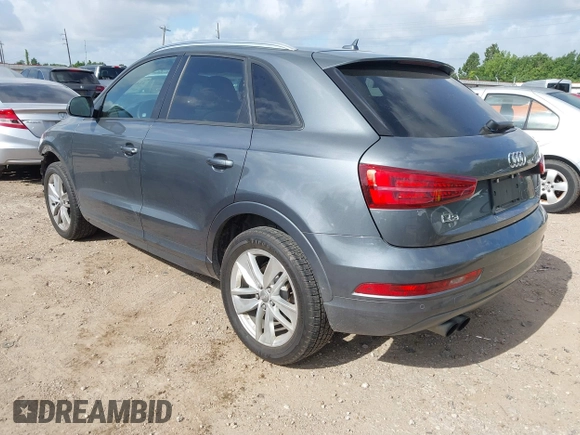 2017 Audi Q3 Premium with VIN WA1ECCFS6HR001548, listed as a IAAI auction lot 42435367 with 94,596 mi miles and . Bid and sale history available at DreamBid. Image 3.