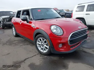 2017 MINI Hardtop 4 Door Cooper with VIN WMWXU1C38H2F78085, listed as a IAAI auction lot 41583851 with 63,739 mi miles. Bid and sale history available at carsss.com. Image 1.