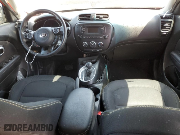 2015 Kia Soul + with VIN KNDJP3A51F7751975, listed as a Copart auction lot 63807743 with Not Provided miles and Salvage Title. Bid and sale history available at DreamBid. Image 8.