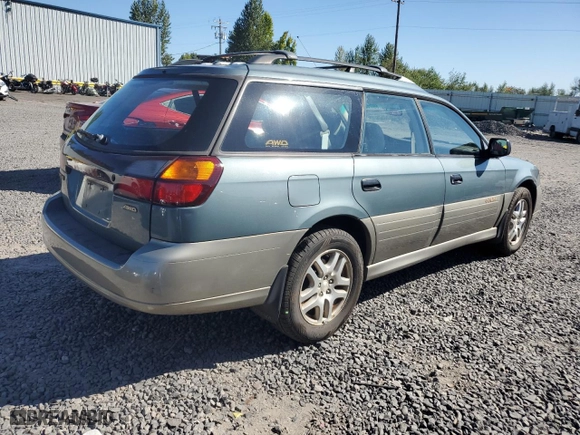 2001 Subaru Legacy Wagon Outback w/RL Equip with VIN 4S3BH675317637852, listed as a Copart auction lot 69712344 with 211,959 mi miles and Salvage Title. Bid and sale history available at carsss.com. Image 3.