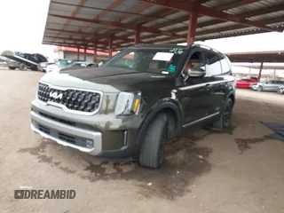 2023 Kia Telluride SX Prestige X-Line with VIN 5XYP5DGC5PG407971, listed as a IAAI auction lot 41578334 with 50,481 mi miles and . Bid and sale history available at DreamBid. Image 17.