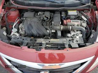 2017 Nissan Versa SV z VIN 3N1CN7AP4HK459610, wystawiony jako Copart lot #43832095 z przebiegiem 77 980 mil mil oraz Szkoda całkowita • Salvage title. Historia ofert i sprzedaży dostępna na DreamBid. Obrazek 11.