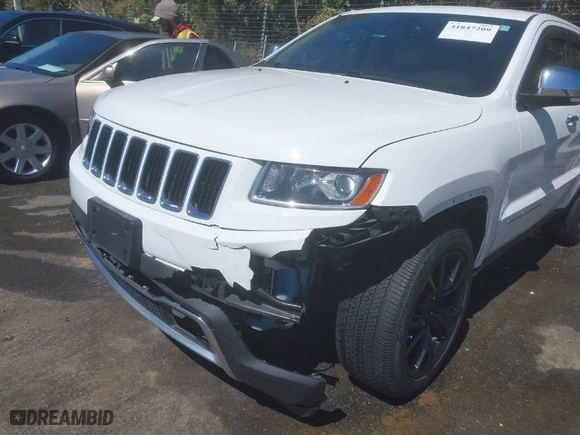 2014 Jeep Grand Cherokee Limited with VIN 1C4RJFBG4EC335916, listed as a IAAI auction lot 41847209 with 267,621 mi miles. Bid and sale history available at carsss.com. Image 6.