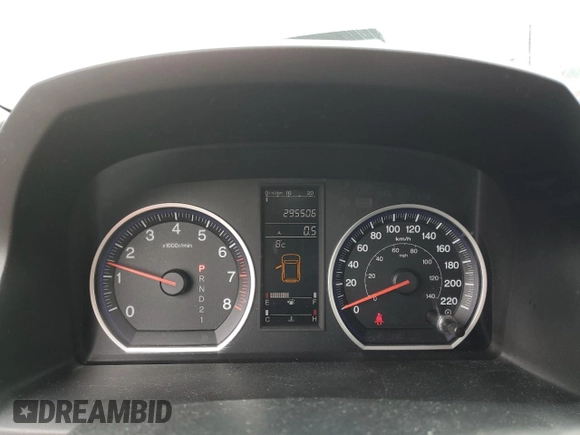 2009 Honda CR-V EX with VIN 5J6RE38519L800970, listed as a Copart auction lot 47424585 with 295,506 mi miles and Salvage Title. Bid and sale history available at carsss.com. Image 9.