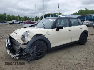 2017 MINI Hardtop 4 Door Cooper S with VIN WMWXU3C37H2B64517, listed as a Copart auction lot 57598555 with 40,658 mi miles and Salvage title. Bid and sale history available at DreamBid. Image 1.