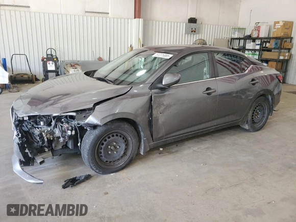 2021 Nissan Sentra S with VIN 3N1AB8BV1MY279656, listed as a Copart auction lot 51275885 with 115,807 mi miles and Salvage Title. Bid and sale history available at DreamBid. Image 1.