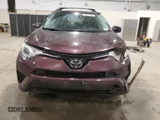2017 Toyota RAV4 LE with VIN 2T3BFREVXHW638604, listed as a Copart auction lot 51671795 with 90,447 mi miles and Salvage Title. Bid and sale history available at carsss.com. Image 5.
