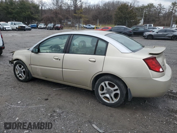 2003 Saturn ION ION 3 with VIN 1G8AL52F33Z120749, listed as a Copart auction lot 85327024 with 145,030 mi miles and Salvage Title. Bid and sale history available at DreamBid. Image 2.