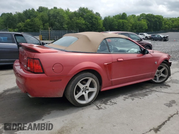 1999 Ford Mustang GT z VIN 1FAFP45X8XF115199, wystawiony jako Copart lot #61419125 z przebiegiem 90 817 mil mil oraz Szkoda całkowita • Salvage title. Historia ofert i sprzedaży dostępna na DreamBid. Obrazek 3.