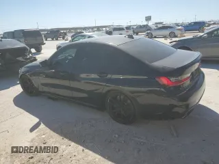 2020 BMW 3 Series M340i with VIN 3MW5U7J09L8B38905, listed as a Copart auction lot 49337725 with 13,800 mi miles and Salvage Title. Bid and sale history available at carsss.com. Image 2.