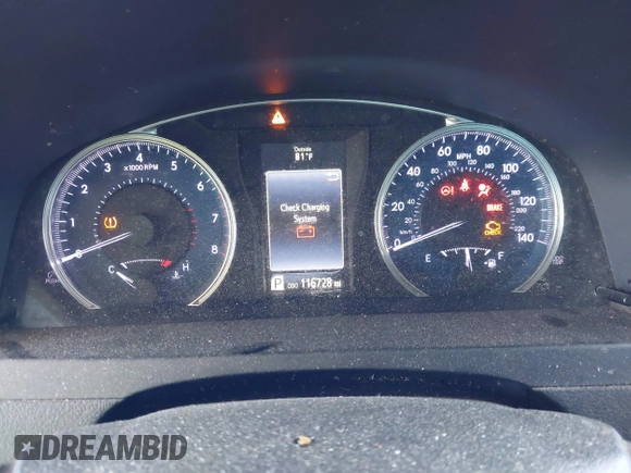 2017 Toyota Camry XLE with VIN 4T1BF1FK7HU631334, listed as a IAAI auction lot 42040087 with 116,728 mi miles. Bid and sale history available at carsss.com. Image 7.