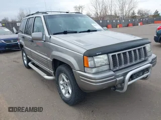 1998 Jeep Grand Cherokee Limited with VIN 1J4GZ88Z6WC307986, listed as a IAAI auction lot 41539972 with 150,652 mi miles. Bid and sale history available at carsss.com. Image 1.
