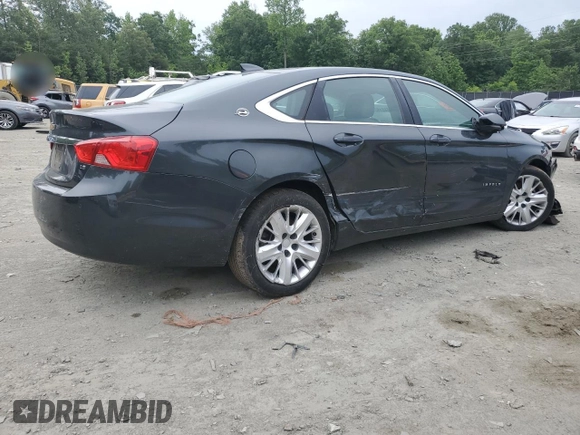 2015 Chevrolet Impala LS с VIN 2G11Z5SL5F9225102, выставлен на аукционе Copart как лот 58519215 с пробегом 135 892 миль миль и Списание • Salvage title. История ставок и продаж доступна на DreamBid. Изображение 3.