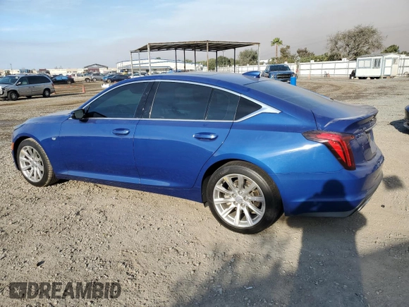 2021 Cadillac CT5 Luxury z VIN 1G6DW5RK6M0114613, wystawiony jako Copart lot #42482945 z przebiegiem 55 422 mil mil oraz Szkoda całkowita • Salvage title. Historia ofert i sprzedaży dostępna na DreamBid. Obrazek 2.