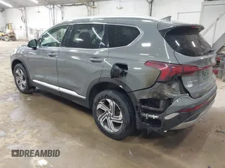 2022 Hyundai Santa Fe SEL with VIN 5NMS2DAJ2NH383738, listed as a IAAI auction lot 41897771 with 35,697 mi miles. Bid and sale history available at carsss.com. Image 3.