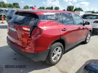2024 GMC Terrain SLE z VIN 3GKALTEGXRL310583, wystawiony jako Copart lot #62014655 z przebiegiem 26 730 mil mil oraz Szkoda całkowita • Salvage title. Historia ofert i sprzedaży dostępna na DreamBid. Obrazek 3.