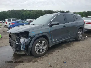 2019 GMC Terrain SLT z VIN 3GKALPEV9KL344641, wystawiony jako Copart lot #55653075 z przebiegiem 154 650 mil mil oraz Szkoda całkowita • Salvage title. Historia ofert i sprzedaży dostępna na DreamBid. Obrazek 1.