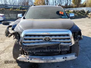 2010 Toyota Sequoia Ltd with VIN 5TDJY5G1XAS034017, listed as a Copart auction lot 79658644 with 196,643 mi miles and Salvage Title. Bid and sale history available at carsss.com. Image 5.