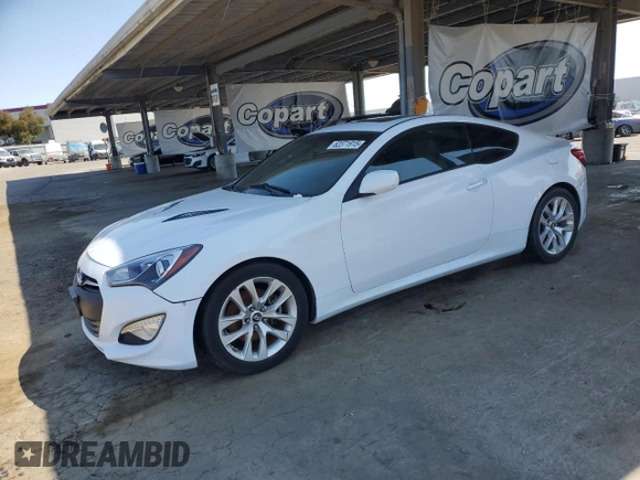 2014 Hyundai Genesis Coupe 2.0T z VIN KMHHT6KD0EU119806, wystawiony jako Copart lot #62371915 z przebiegiem 94 220 mil mil oraz Szkoda całkowita • Salvage title. Historia ofert i sprzedaży dostępna na DreamBid. Obrazek 1.