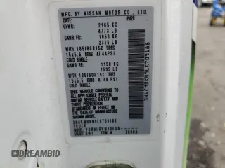 2020 Nissan NV200 SV z VIN 3N6CM0KN9LK709188, wystawiony jako Copart lot #58451415 z przebiegiem 76 699 mil mil oraz Szkody całkowita. Historia ofert i sprzedaży dostępna na DreamBid. Obrazek 12.