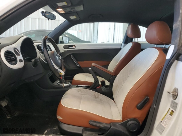 2017 Volkswagen Beetle 1.8T S with VIN 3VWF17AT5HM617358, listed as a Copart auction lot 66074204 with 95,588 mi miles and Salvage Title. Bid and sale history available at carsss.com. Image 7.
