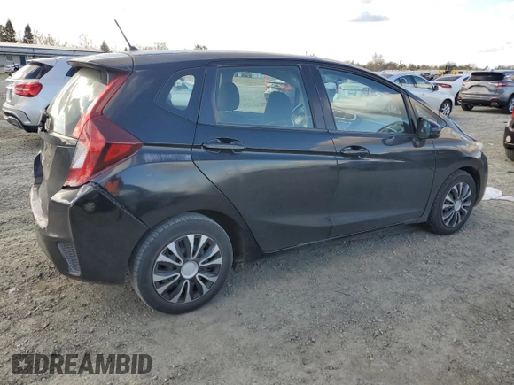 2016 Honda Fit LX with VIN JHMGK5H52GX028663, listed as a Copart auction lot 48170765 with 186,058 mi miles and Salvage Title. Bid and sale history available at carsss.com. Image 3.