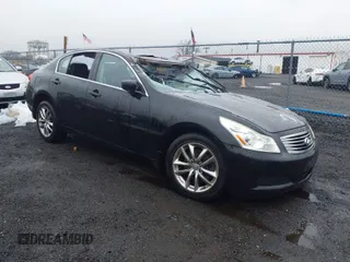 2009 Infiniti G37 Sedan x with VIN JNKCV61FX9M355976, listed as a IAAI auction lot 41770396 with 57,800 mi miles. Bid and sale history available at carsss.com. Image 1.