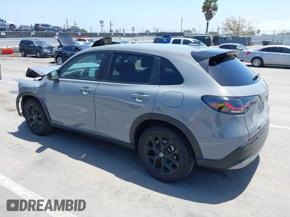 2024 Honda HR-V Sport with VIN 3CZRZ1H57RM751636, listed as a IAAI auction lot 42349287 with 8,346 mi miles and . Bid and sale history available at DreamBid. Image 3.