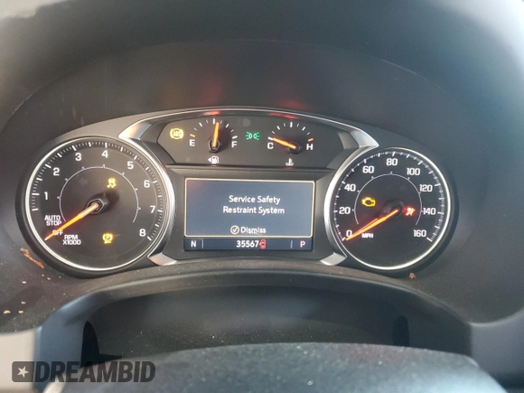 2024 GMC Terrain SLT with VIN 3GKALPEG2RL137990, listed as a Copart auction lot 58027655 with 35,567 mi miles and Salvage title. Bid and sale history available at DreamBid. Image 9.