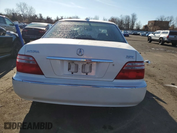 2004 Acura RL w/Navigation System with VIN JH4KA96684C004211, listed as a Copart auction lot 82308804 with 157,256 mi miles and Salvage Title. Bid and sale history available at carsss.com. Image 6.