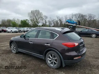 2008 Infiniti EX Journey with VIN JNKAJ09F48M361842, listed as a Copart auction lot 53808415 with 152,850 mi miles and Salvage title. Bid and sale history available at DreamBid. Image 2.