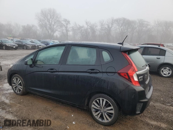 2015 Honda Fit EX-L with VIN 3HGGK5H82FM703509, listed as a Copart auction lot 86336004 with 155,193 mi miles and Salvage Title. Bid and sale history available at DreamBid. Image 2.