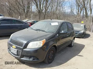 2009 Chevrolet Aveo 1LT with VIN KL1TD66E59B631584, listed as a IAAI auction lot 41767703 with 160,423 mi miles and . Bid and sale history available at DreamBid. Image 2.
