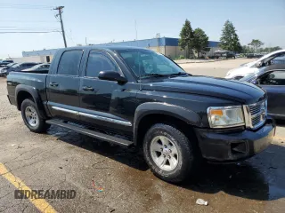 2008 Dodge Dakota Laramie with VIN 1D7HW58N98S609009, listed as a Copart auction lot 63204865 with 100,366 mi miles and Clean title. Bid and sale history available at DreamBid. Image 4.