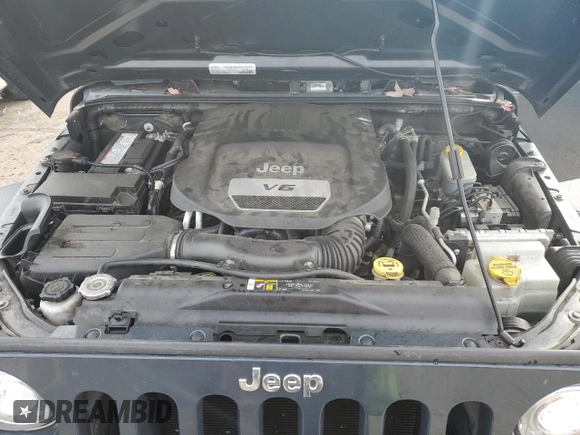 2018 Jeep Wrangler JK Unlimited Sport with VIN 1C4BJWDG0JL834219, listed as a Copart auction lot 87192904 with 77,452 mi miles and Salvage Title. Bid and sale history available at carsss.com. Image 11.
