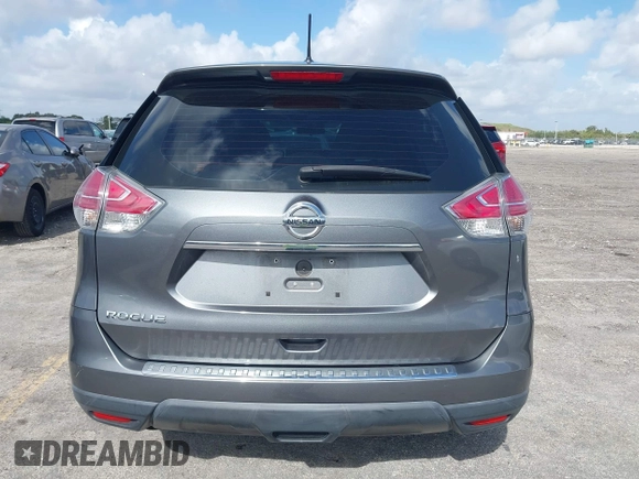 2016 Nissan Rogue SL with VIN 5N1AT2MT6GC836265, listed as a IAAI auction lot 41942784 with 58,923 mi miles. Bid and sale history available at carsss.com. Image 16.