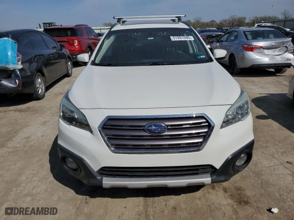 2017 Subaru Outback Touring with VIN 4S4BSATC5H3242836, listed as a Copart auction lot 51261595 with 147,197 mi miles and Salvage Title. Bid and sale history available at carsss.com. Image 5.