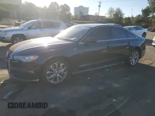 2017 Audi A6 Premium Plus with VIN WAUG8AFC5HN125571, listed as a Copart auction lot 75129444 with 93,221 mi miles and Salvage Title. Bid and sale history available at carsss.com. Image 1.