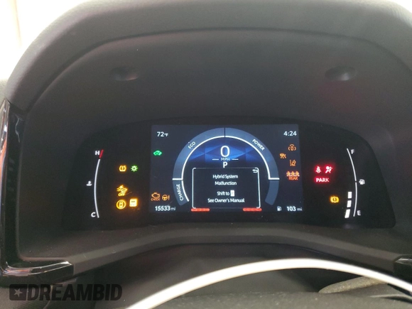 2025 Toyota Camry LE with VIN 4T1DAACK1SU002154, listed as a Copart auction lot 54542595 with 15,533 mi miles and Clean Title. Bid and sale history available at DreamBid. Image 9.