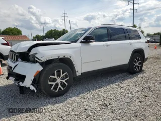 2024 Jeep Grand Cherokee Limited z VIN 1C4RJKBG2R8557615, wystawiony jako Copart lot #59046345 z przebiegiem 19 454 mil mil oraz Szkoda całkowita • Salvage title. Historia ofert i sprzedaży dostępna na DreamBid. Obrazek 1.