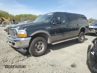 2001 Ford Excursion Limited z VIN 1FMSU43F71EA62211, wystawiony jako Copart lot #54668955 z przebiegiem 90 859 mil mil oraz Szkody całkowita. Historia ofert i sprzedaży dostępna na DreamBid. Obrazek 1.