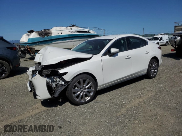2020 Mazda 3 Preferred Package with VIN 3MZBPADL0LM118837, listed as a Copart auction lot 55680495 with Not Provided miles and Salvage Title. Bid and sale history available at carsss.com. Image 1.
