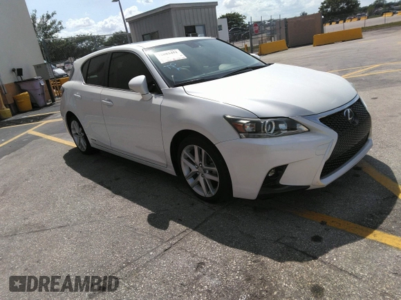 2017 Lexus CT with VIN JTHKD5BH6H2290269, listed as a IAAI auction lot 42083451 with 47,374 mi miles. Bid and sale history available at carsss.com. Image 1.