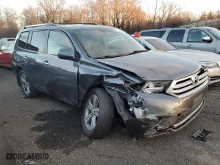 2011 Toyota Highlander Limited with VIN 5TDYK3EHXBS048747, listed as a Copart auction lot 88459205 with 170,287 mi miles and Salvage Title. Bid and sale history available at carsss.com. Image 4.