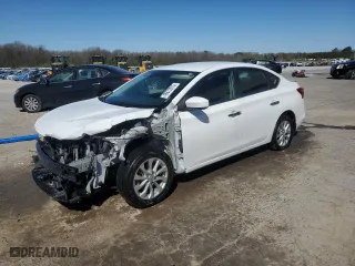 2019 Nissan Sentra S with VIN 3N1AB7AP7KY390710, listed as a Copart auction lot 49872015 with 118,281 mi miles and Salvage Title. Bid and sale history available at carsss.com. Image 1.