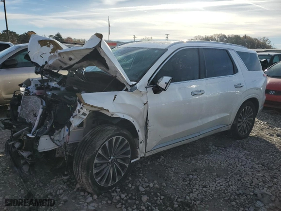 2024 Hyundai Palisade Calligraphy with VIN KM8R74GE1RU725149, listed as a Copart auction lot 84270674 with 0 mi miles and Salvage Title. Bid and sale history available at carsss.com. Image 1.
